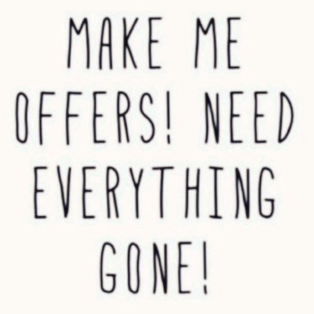CLEANING OUT!!!!